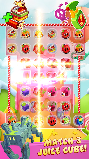 Screenshot Juice cube: Match 3 Fruit Game