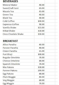 Food Galore menu 2