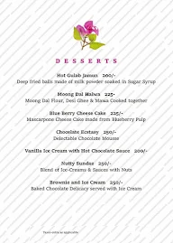 Bougainvillea Navi menu 5