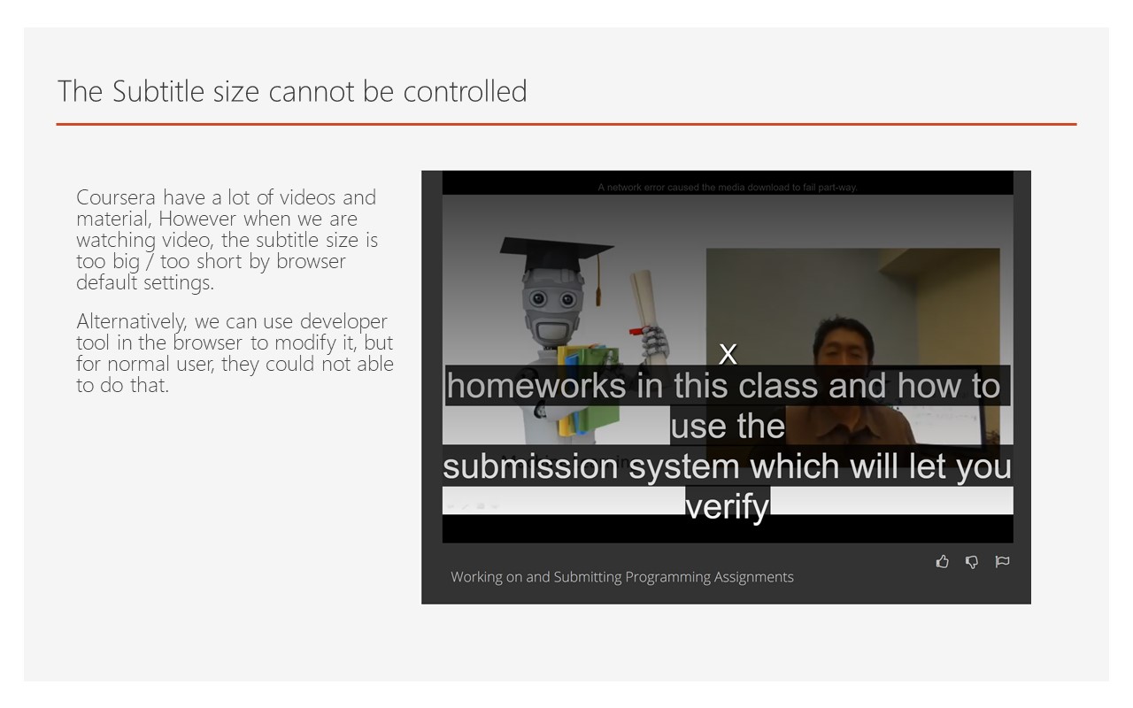 Coursera Subtitle Re-sizer Preview image 4