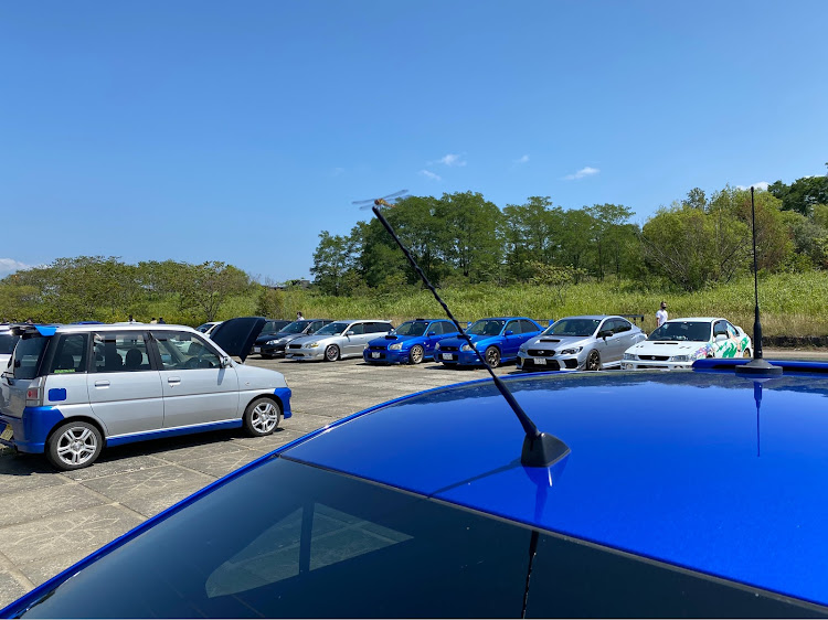 WRX S4のSUBARU・オフ会・砂川オアシスパーク・目視は忘れずにに関するカスタム事例の投稿画像7枚目