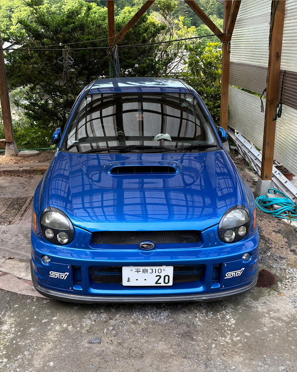 インプレッサ WRX STIの丸目インプレッサ・スバル・インプレッサ・WRXに関するカスタム事例の投稿画像1枚目