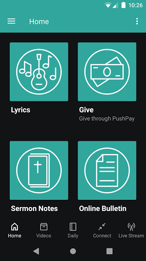 Screenshot The Heights Baptist Church App