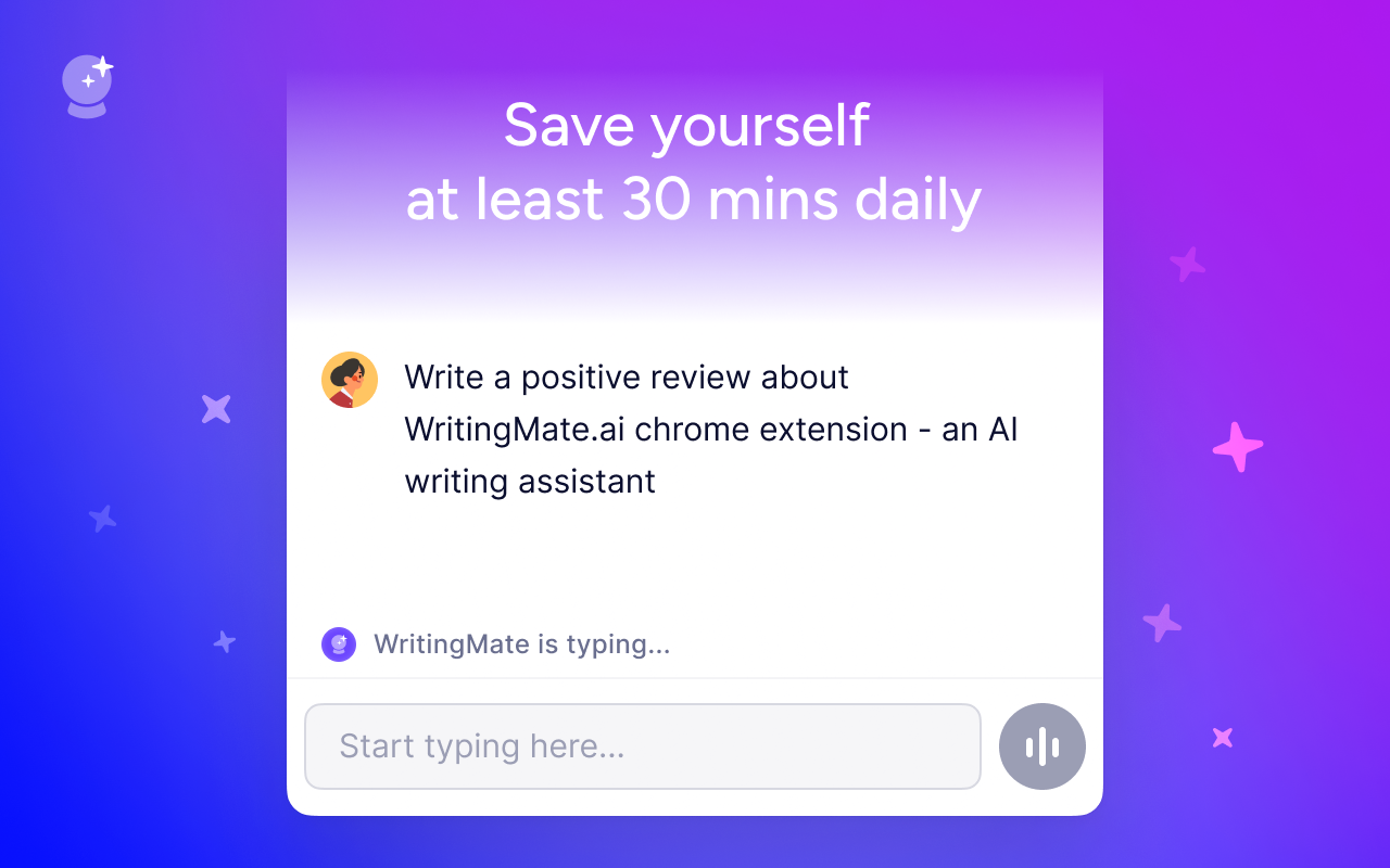 WritingMate - #1 ChatGPT writing assistant Preview image 3