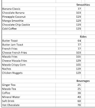 S3 Cafe - Salad and Smoothies menu 2