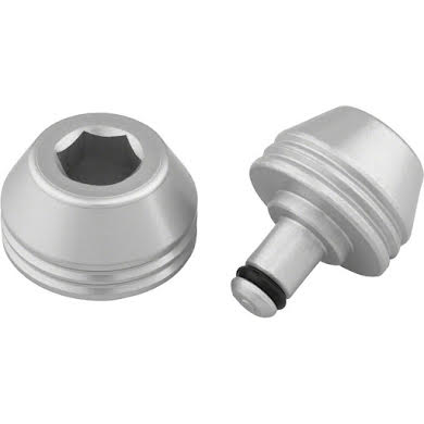 Wolf Tooth Axle Trainer Caps Silver