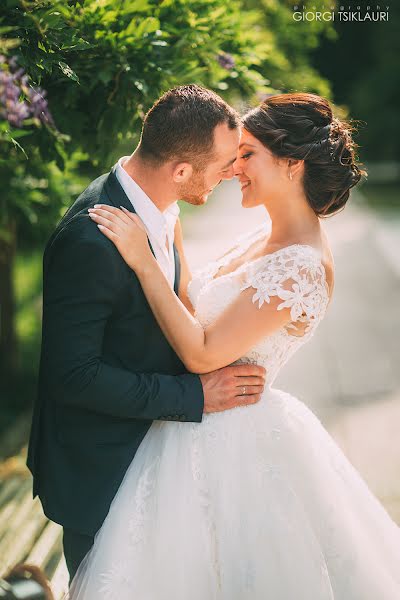 Bryllupsfotograf Giorgi Tsiklauri (tsiklauri). Bilde av 29 august 2016