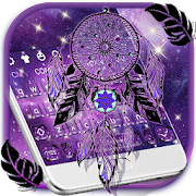 Purple Galaxy Dream Catcher Keyboard  Icon