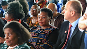 Singer-songwriter Yvonne Chaka Chaka attended Bra Hugh Masekela’s memorial.