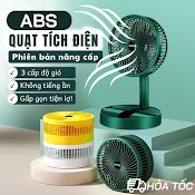 Quạt Tích Điện Gấp Gọn Super Kèm Dây Sạc