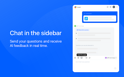 ChatX - Your AI Copilot for Web
