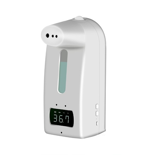 Bộ máy đo thân nhiệt khử khuẩn tự động K10pro (Máy rửa tay + giá đỡ máy đo + sạc)