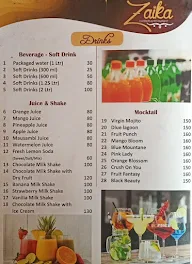 Zaika Caterers & Restaurants menu 7