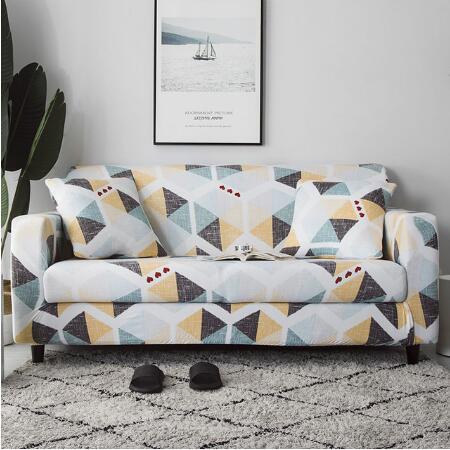Title 22, Elastic universal sofa cover protects your sofa...