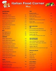 Galaxy Food Corner menu 1