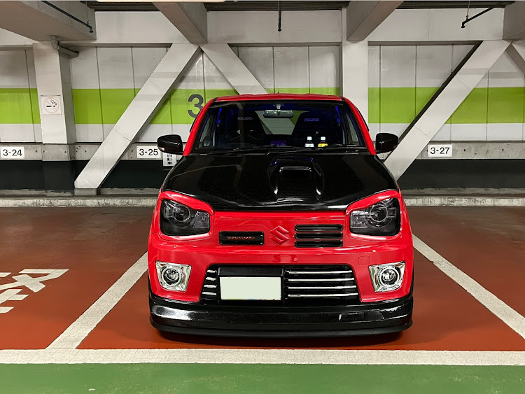 アルトワークスの全日本参六愛好会・GWの過ごし方・アイスブルーフォグ・シャレンホイールに関するカスタム事例の投稿画像3枚目