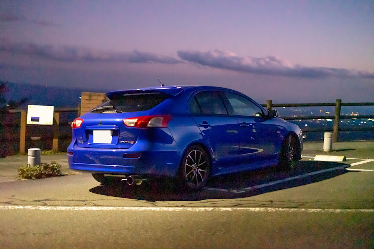 ギャランフォルティススポーツバックの愛車の一番好きな角度・紅葉ドライブに関するカスタム事例の投稿画像1枚目