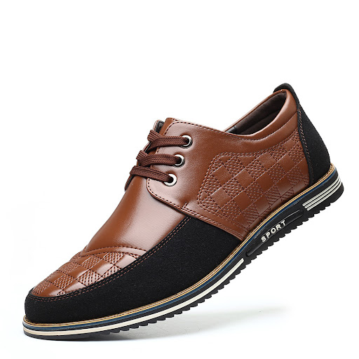 Title 7, Fashionable British plus size shoes for men, of...