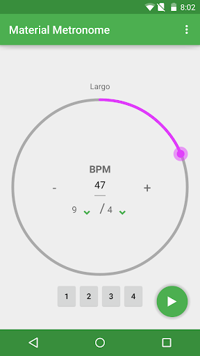 Material Metronome