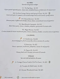 Cocoa & Creme Rooftop Cafe menu 8