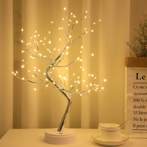 Title 5, New Colored Light, Starry Sky LED with Copper W...
