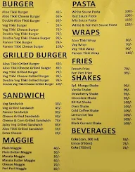 Sams Burger Point menu 1