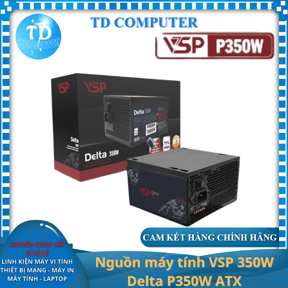 Nguồn Máy Tính Vsp 350W Delta P350W Atx Có 8Pin (6+2) Vga - Hàng Chính Hãng Vsp Phân Phối