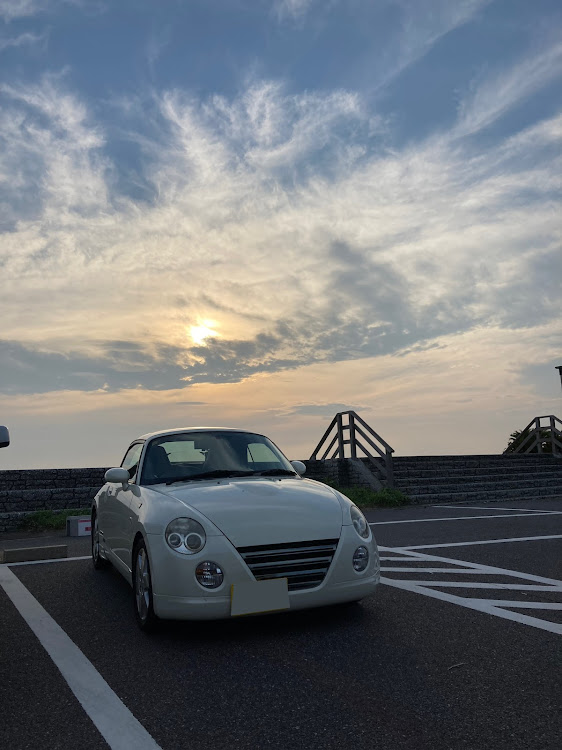 コペンのドライブ・海と愛車・夏休みに関するカスタム事例の投稿画像1枚目