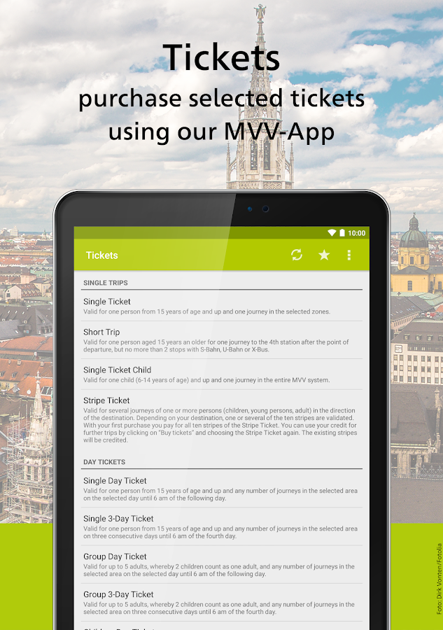 mvv tourist ticket