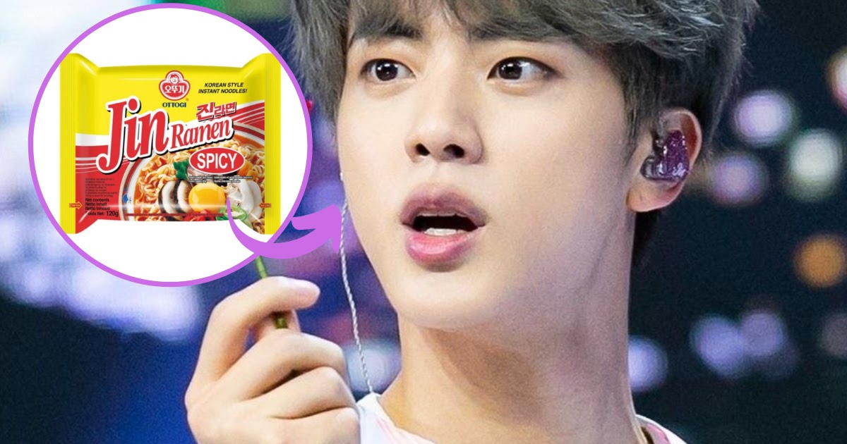 Netizens Celebrate BTS Jin's Latest Endorsement Deal And Becoming The Model  For Jin Ramen - Koreaboo