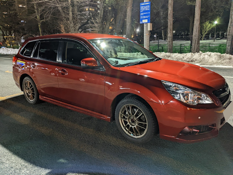 レガシィツーリングワゴンの車検・代車でドライブ・プレミオに関するカスタム事例の投稿画像2枚目