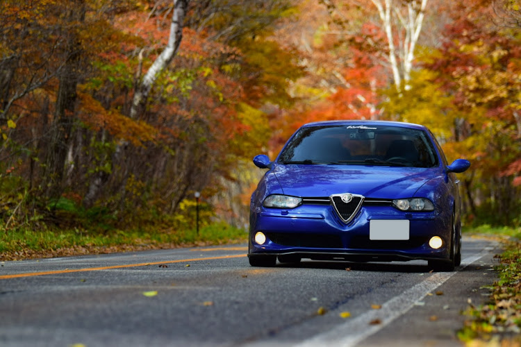 156の志賀草津高原ルート・車写活・紅葉・紅葉と愛車・鉄分補給に関するカスタム事例の投稿画像2枚目