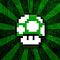 Imagen del logotipo del elemento para Mario's 1UP Mushroom Grunge