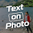 Text On Photo: Add Text Editor icon