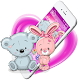 Download Pretty Bear And Rabbit Theme For PC Windows and Mac 1.1.2