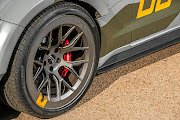 A closer look at the Mustang RTR Spitfire's racing wheels.