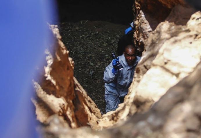 During a search and rescue operation police recovered the bodies of suspected ZCC members from a network of caves in Hennops River Valley.