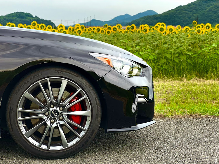 スカイラインのV37・Q50・インフィニティ・道の駅笠岡ベイファーム・ドライブに関するカスタム事例の投稿画像1枚目