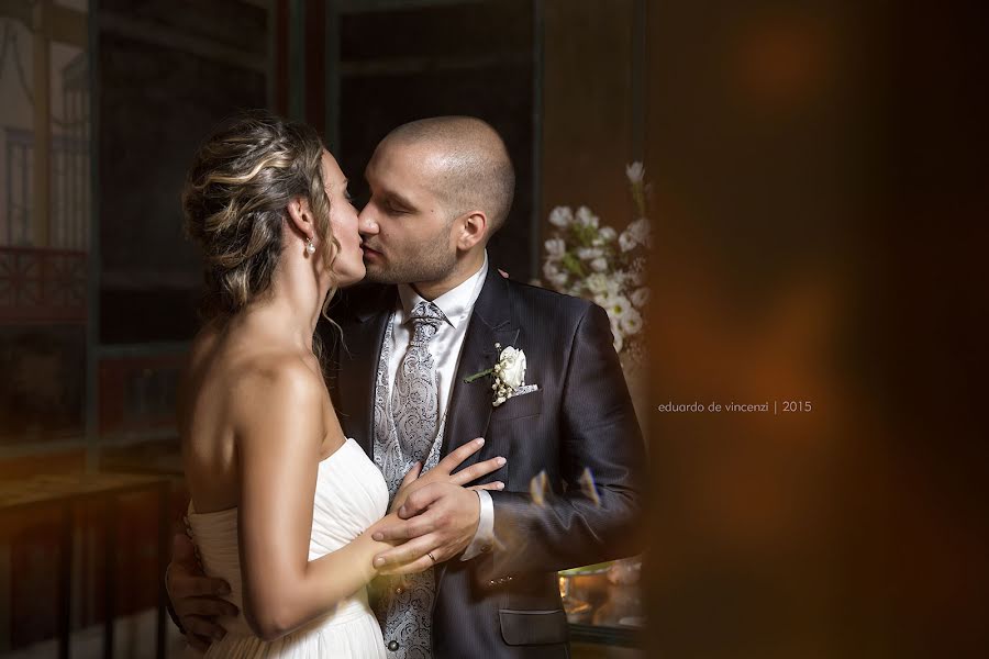 Fotografo di matrimoni Eduardo De Vincenzi (devincenzi). Foto del 1 ottobre 2015