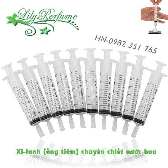 [Mã Fatrend0701 Giảm Tới 30K Đơn 99K] Xi - Lanh (Ống Tiêm) Chuyên Chiết Nước Hoa