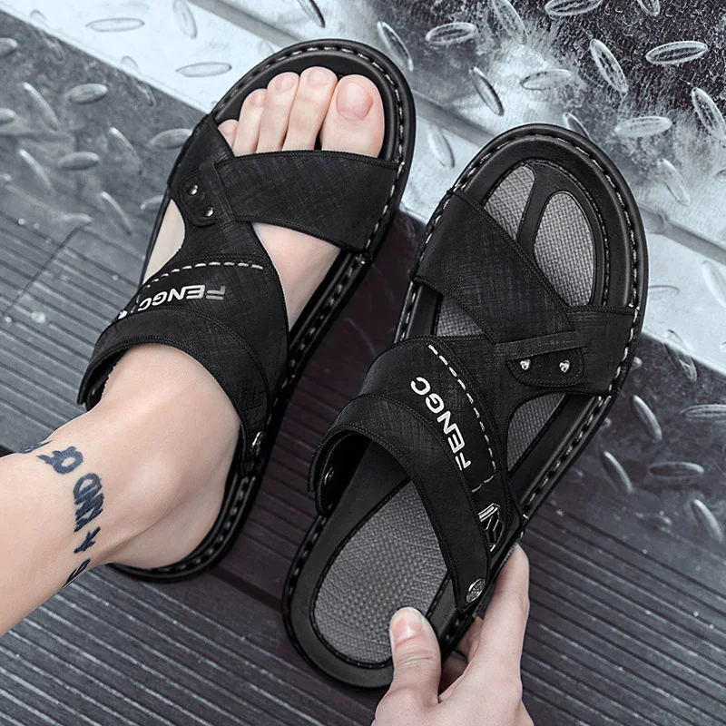 Trendy strandsandalen voor sport en autorijden. Antislip, voor dubbel gebruik. Ideaal voor buitenactiviteiten en dagelijks gebruik.