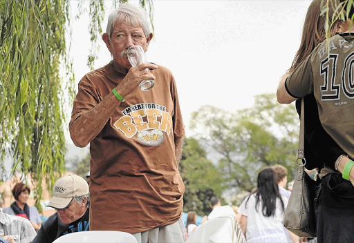 THE GOOD STUFF: South Africans enjoy speciality beers at the fourth annual Clarens Craft Beer Festival in February