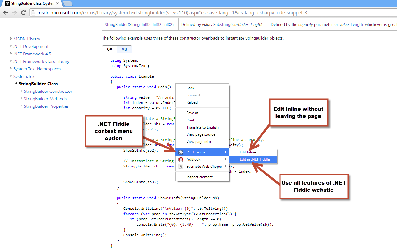 .NET Fiddle Preview image 1