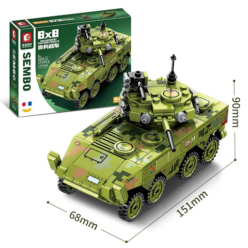 Title 5, Tank Model Assembly Puzzle Toy An engaging puzz...