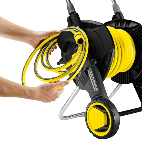 Xe đẩy ống dây cấp nước di đông kèm guồng Karcher HT 4.520 KIT 1/2