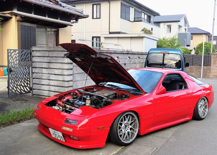 RX-7のホース交換・アドバイスありがとうございます！・ロータリー仲間・徹夜に関するカスタム事例の投稿画像1枚目