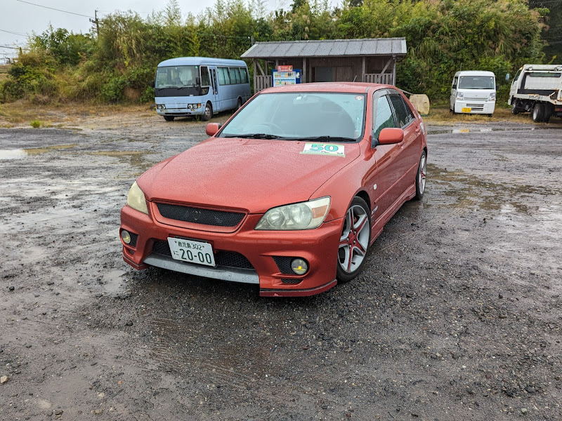 写真を見てから購入くださいSXE10 アルテッツァ ドアバイザー