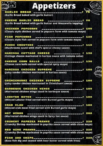 Food O Holic Cafe menu 