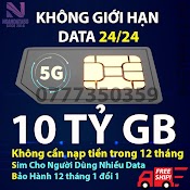 Sim 4G Không Giới Hạn Dung Lượng 12 Tháng Ag60 12Fd60 - 12Dthn - 12Ed60 - Y60 - Vd89 Mobi Sim Data Sim 12Fd50/12Mdt50