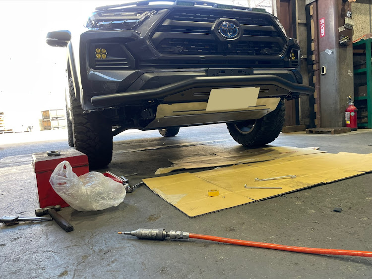 RAV4の4月もよろしくお願い致します🌸・DIY・ドライブ・rav4・ワンオフに関するカスタム事例の投稿画像2枚目